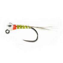 Tungsten Perdigon Jig  Light Olive